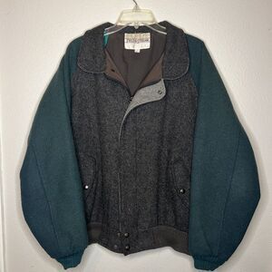 Field and Stream Wool Blend Jacket Size L Made In USA